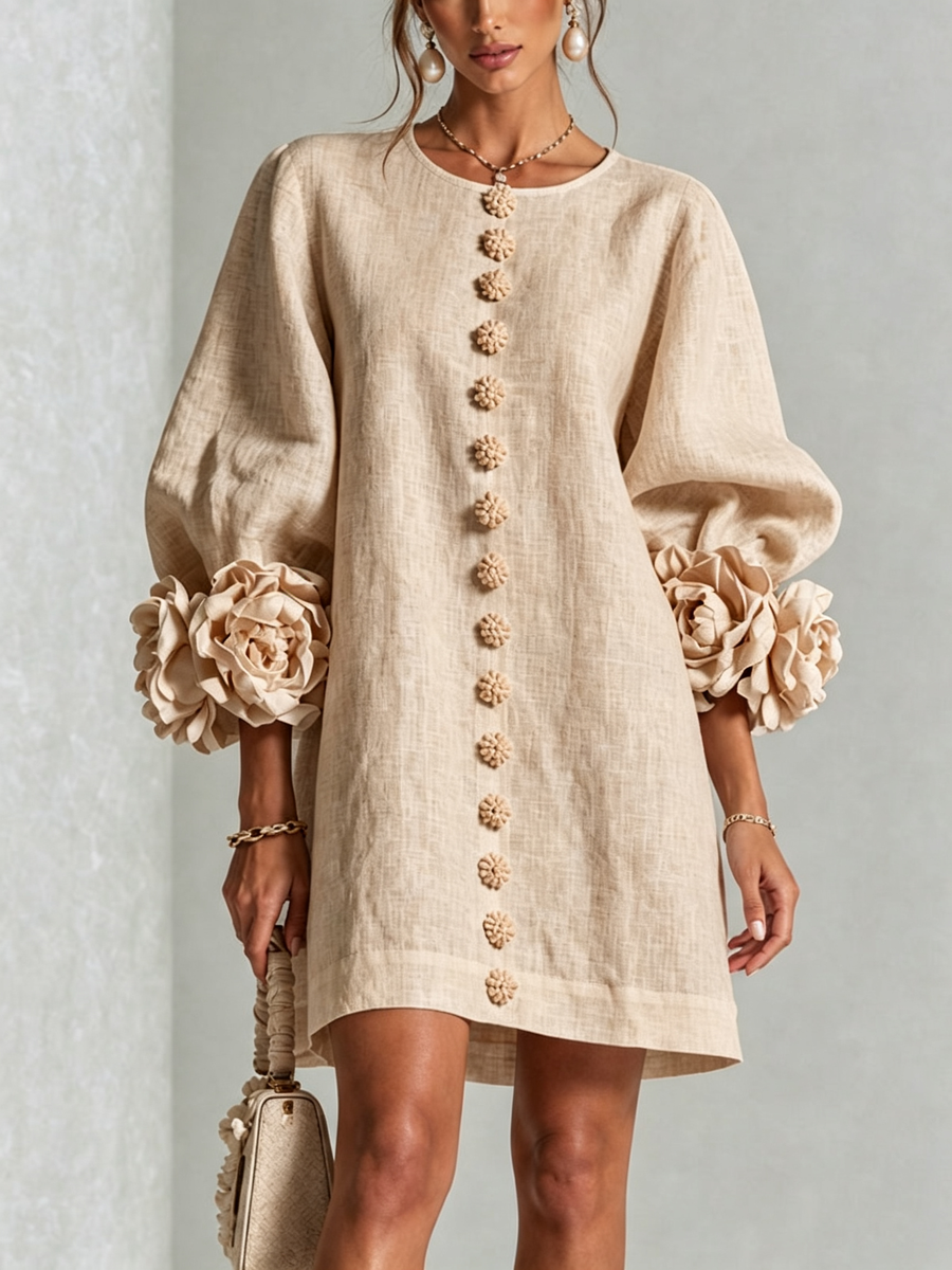 Zelie | Soft Button Down Dress
