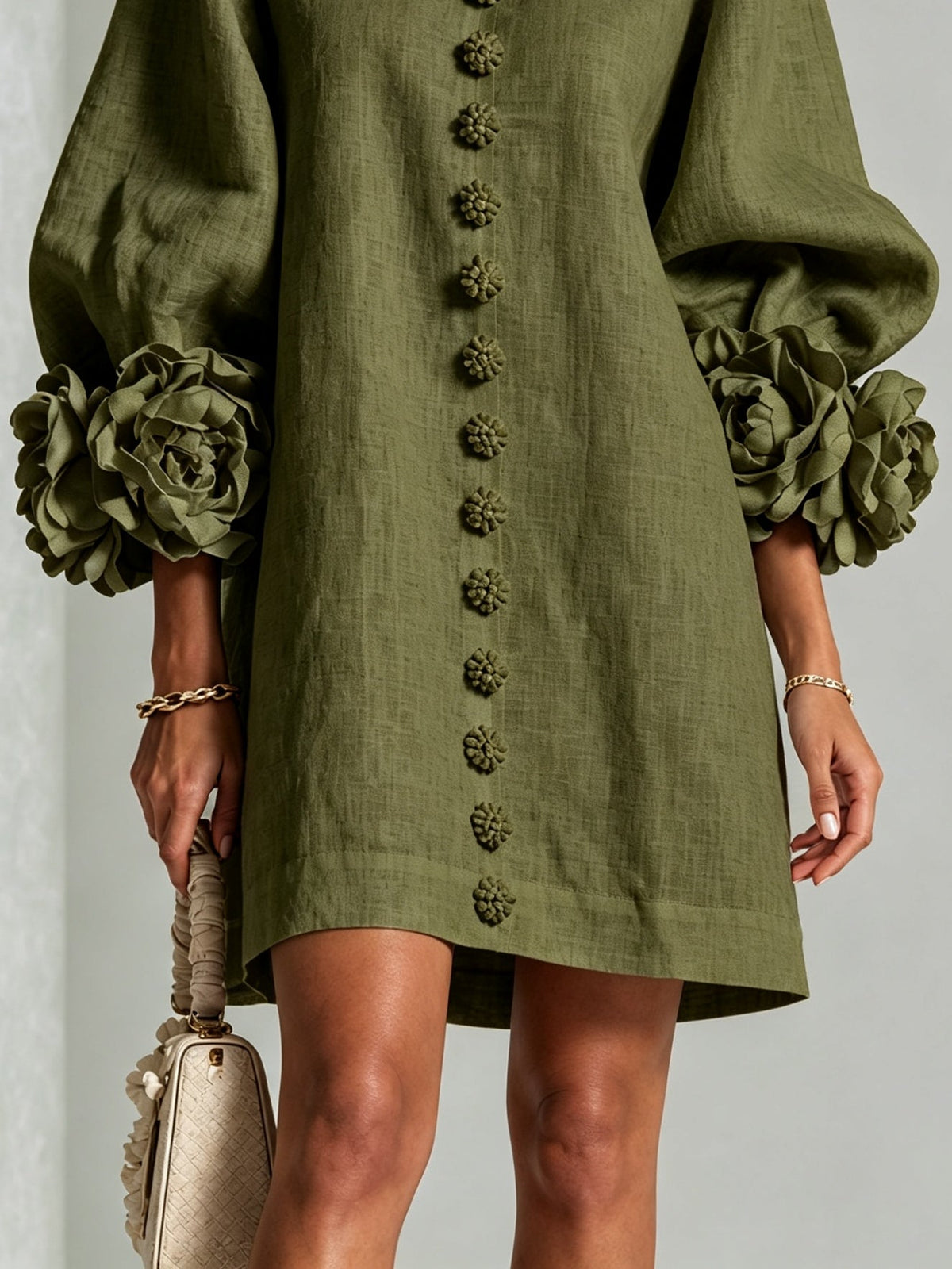 Cosima | Elegant Statement Cuff Dress