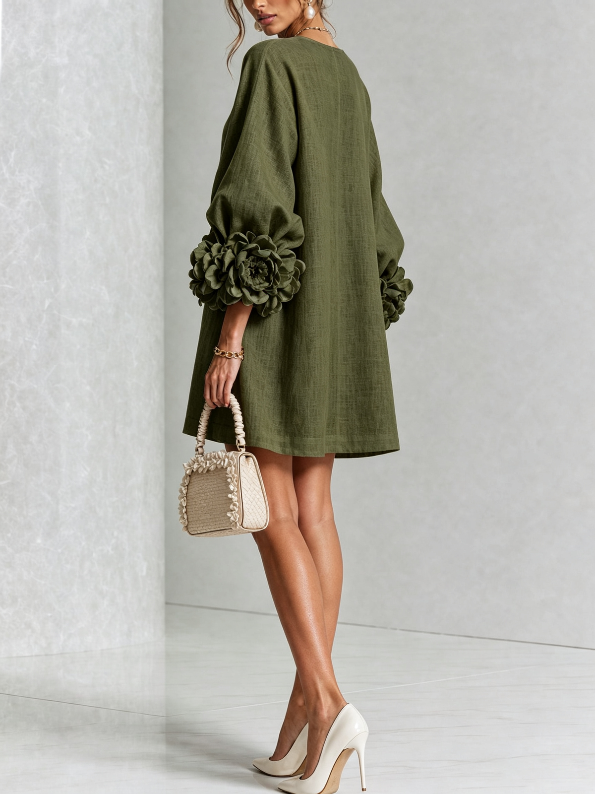 Cosima | Elegant Statement Cuff Dress