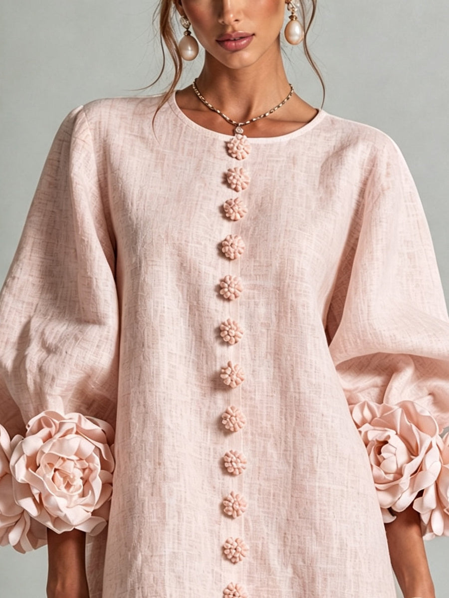 Perrine | Soft Statement Cuff Mini Dress