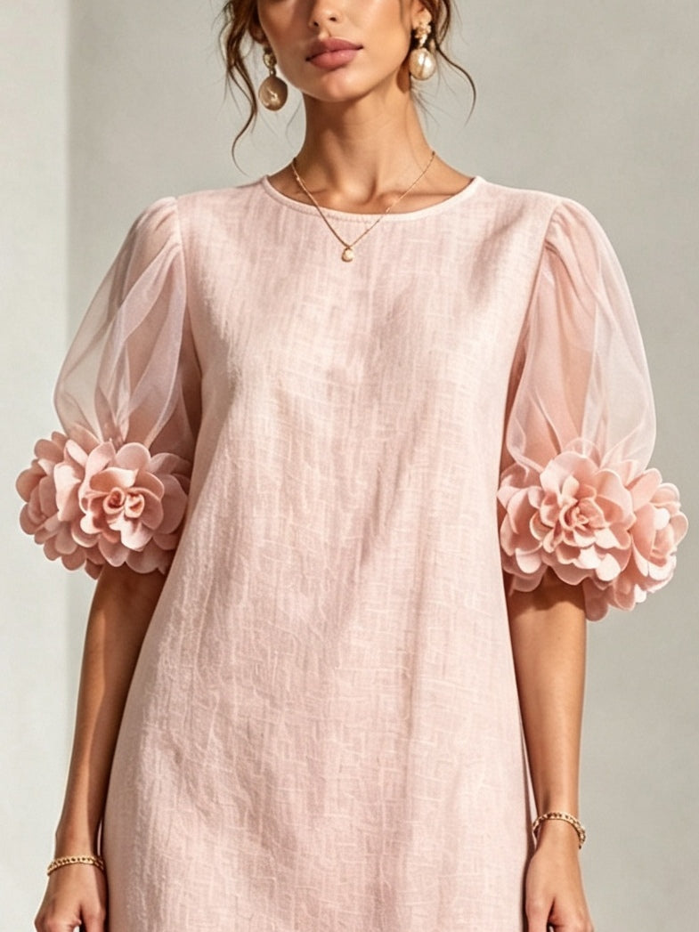 Anneliese | Easy Puff Sleeve Dress
