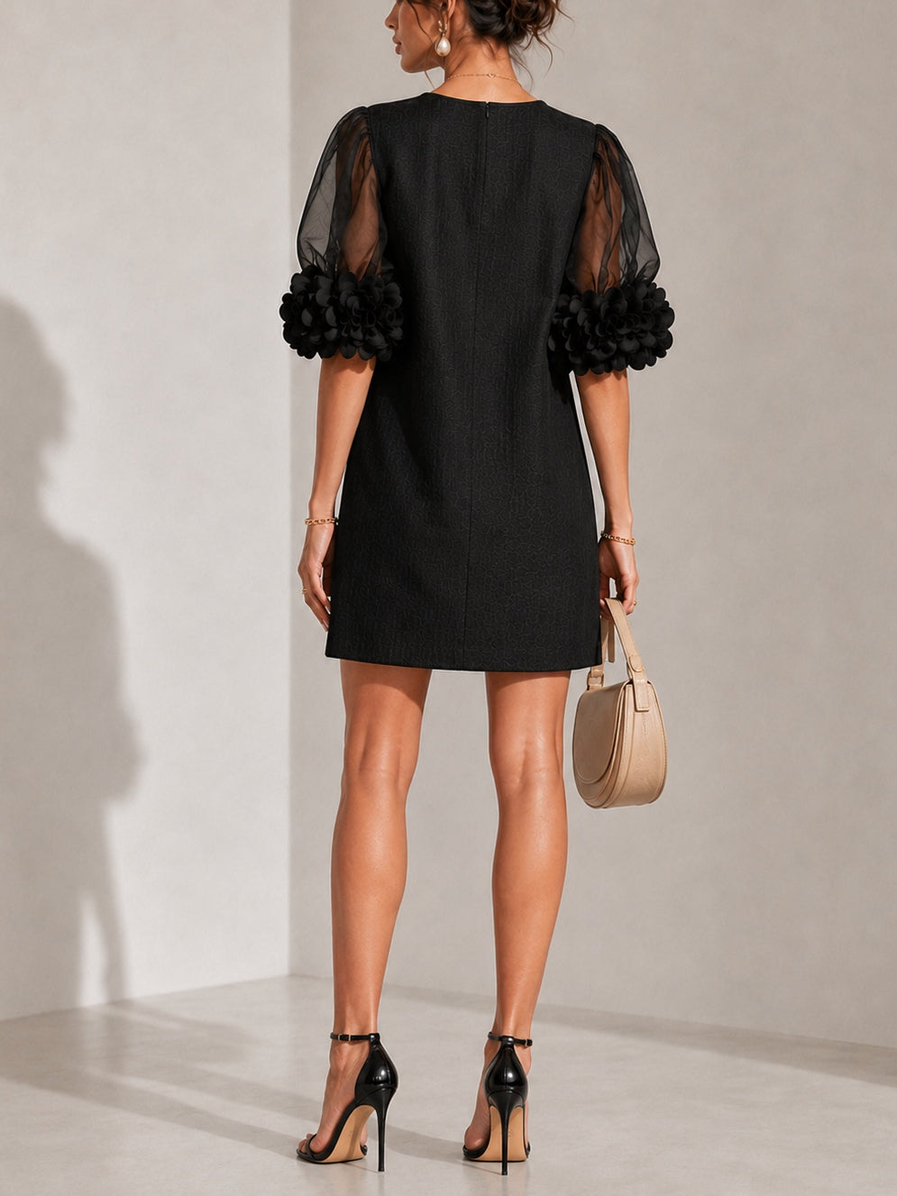 Xanthe | Effortless Puff Sleeve Dress