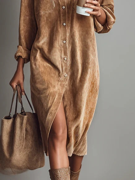 Dalia | Relaxed Button Down Dress