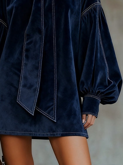 Lidia | Elegant Puff Sleeve Mini Dress
