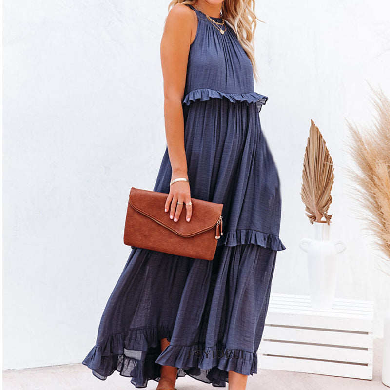 Cherry | Flow & Flutter Maxi Dress