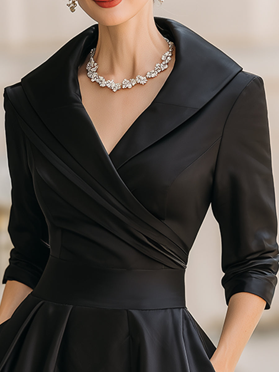 Marley | Elegant Wrap Midi Dress