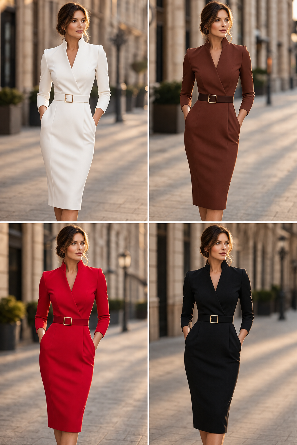 Britt | Elegant Midi Dress