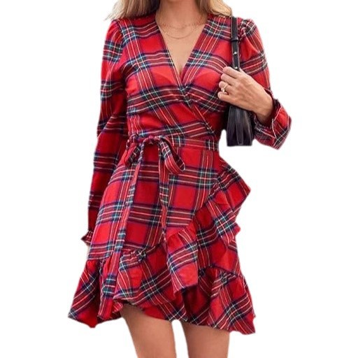 Emily | Plaid Mini Dress