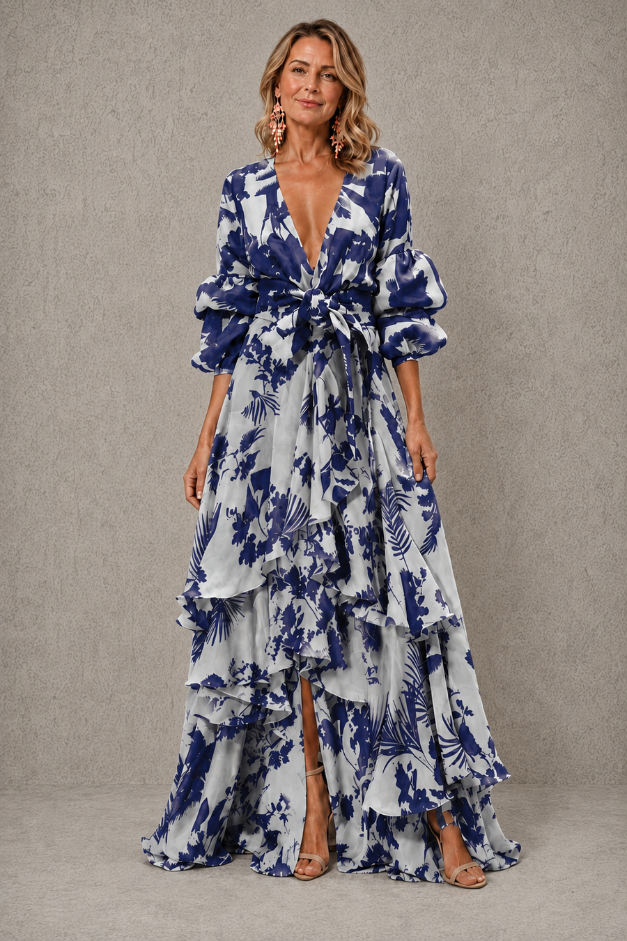Katarina | Effortless Belted Waist Maxi Dress