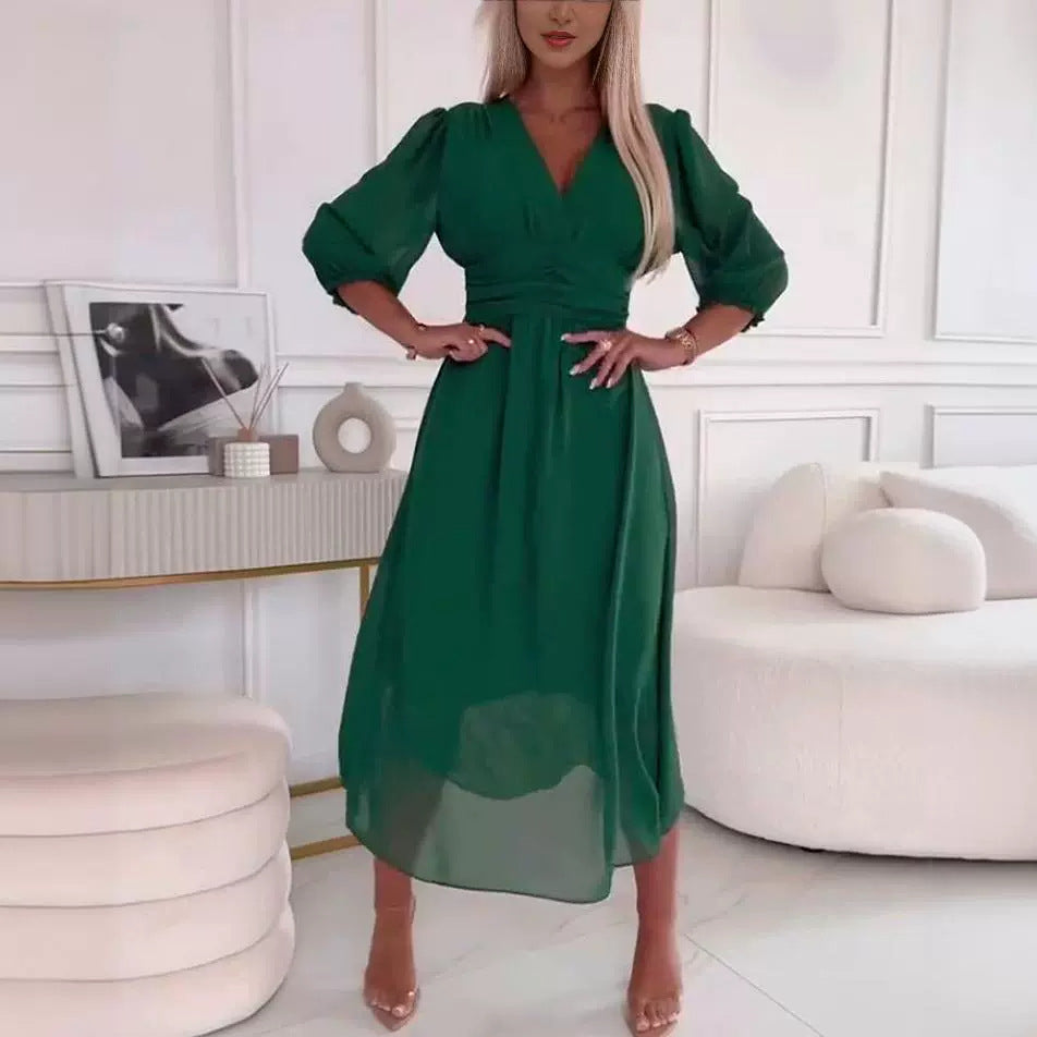 Naomi | Elegant Chiffon Dress