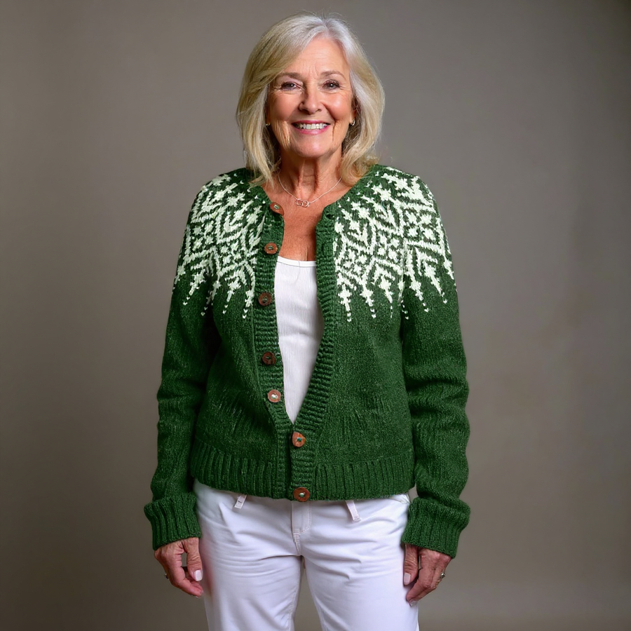 Brienne | Vintage Icelandic Cardigan