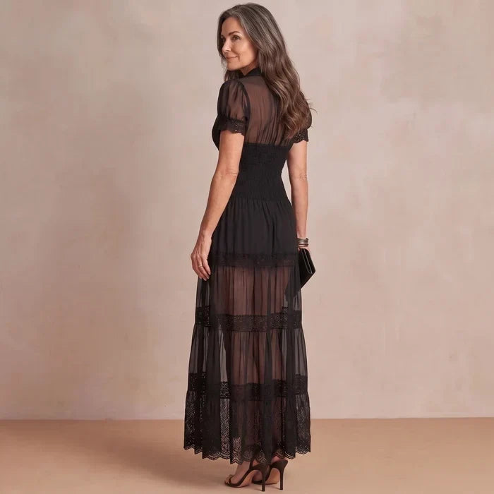 Marianne | Relaxed Button Down Maxi Dress