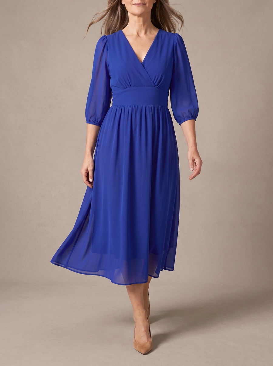 Liesl | Elegant Chiffon Dress