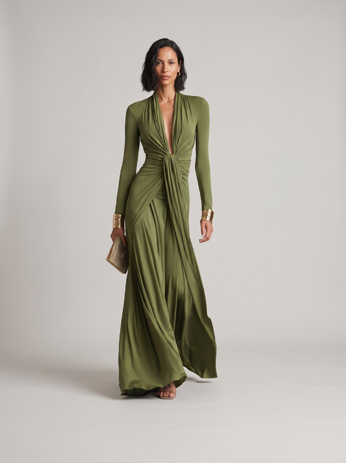 Veda | Elegant Wrap Maxi Dress