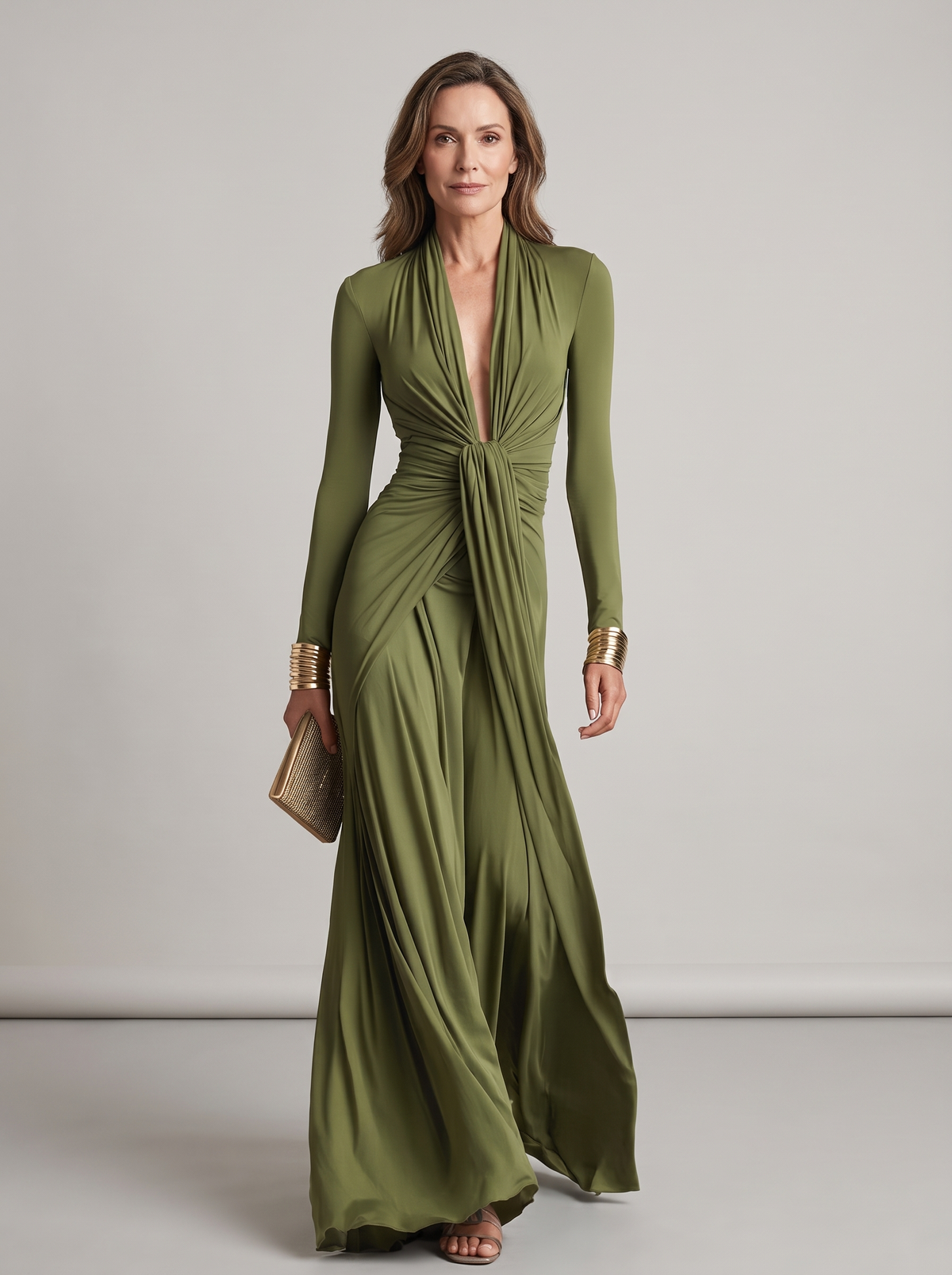 Veda | Elegant Wrap Maxi Dress
