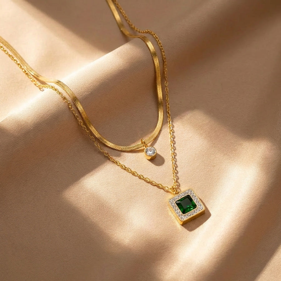 Dynasty Emerald Jewelry Set