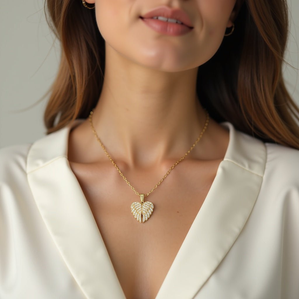 Always With You Angel Necklace