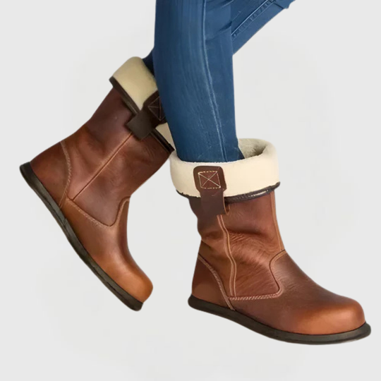 Hazel | Cozy Winter Ankle Boots